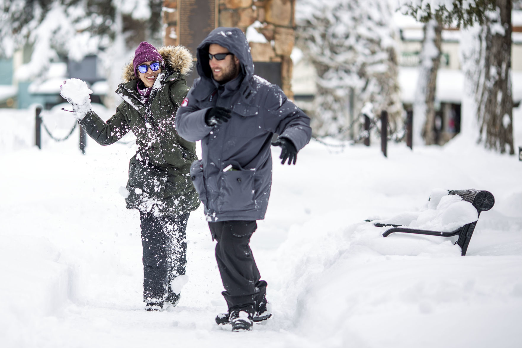 Heavy snow hits Jackson Hole